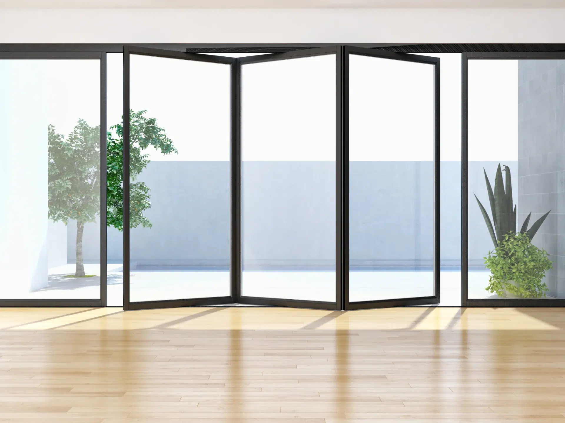 VLX 100 Bifold / Folding Door in Jupiter, FL | Sightline Windows & Doors Jupiter - detail 1
