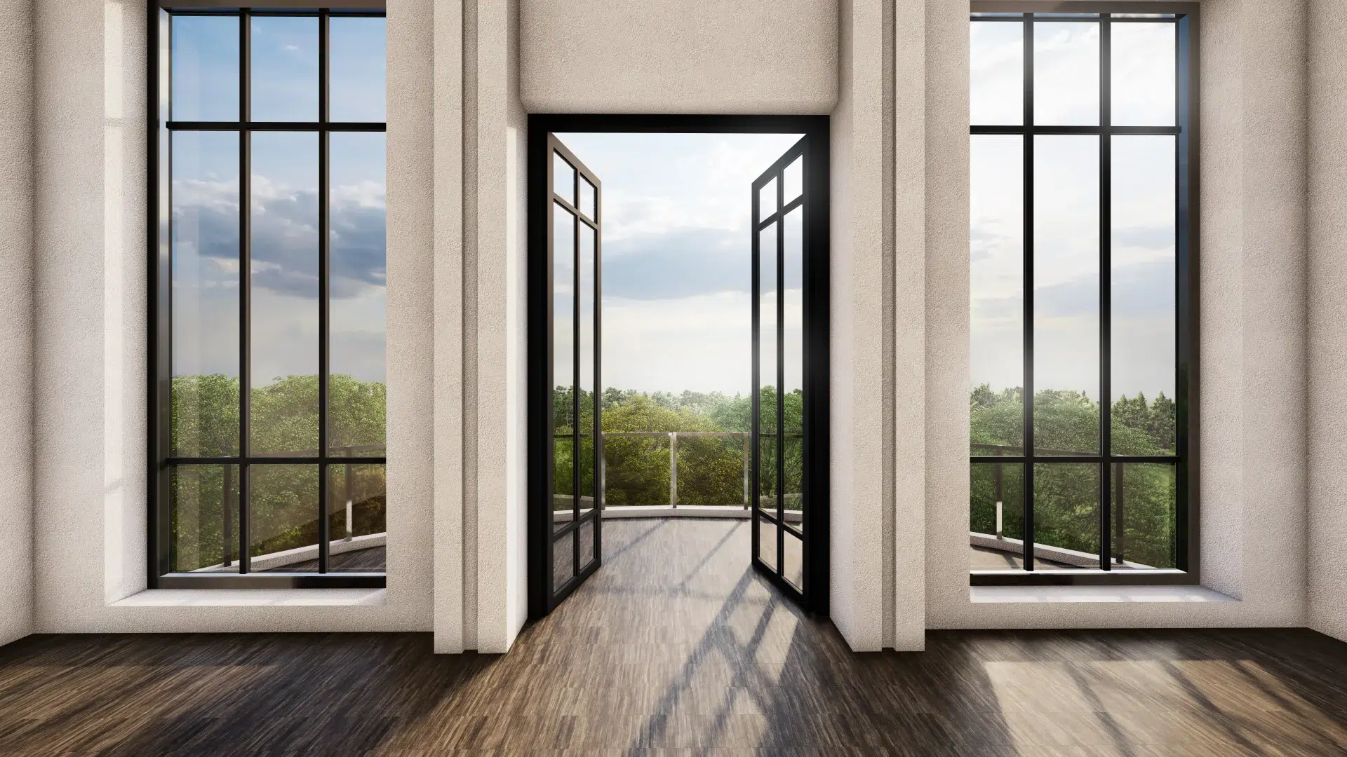 VLX 100 Double Swing / French Door in Jupiter, FL | Sightline Windows & Doors Jupiter - detail 1
