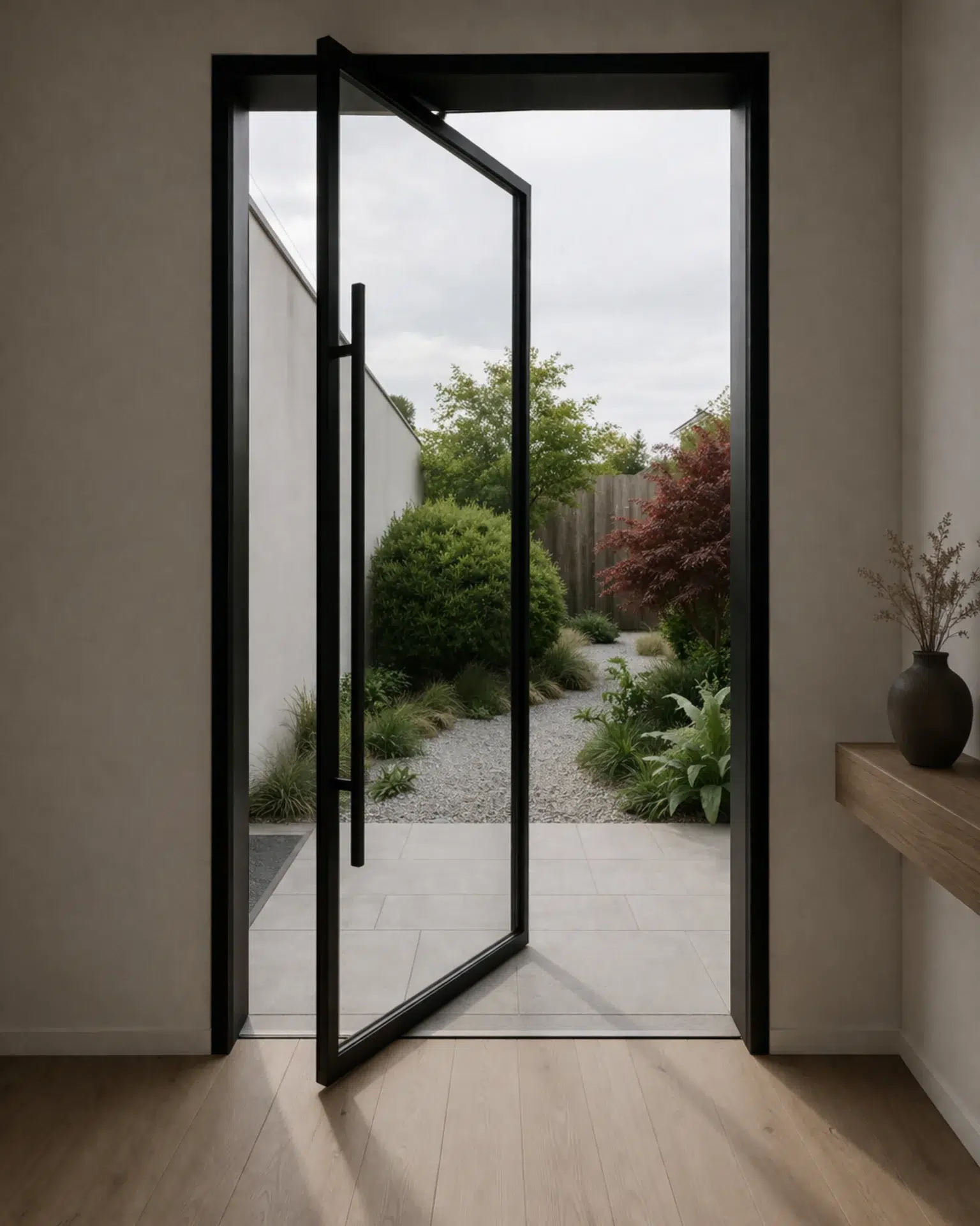 VLX 100 Pivot Door in Jupiter, FL | Sightline Windows & Doors Jupiter - detail 1